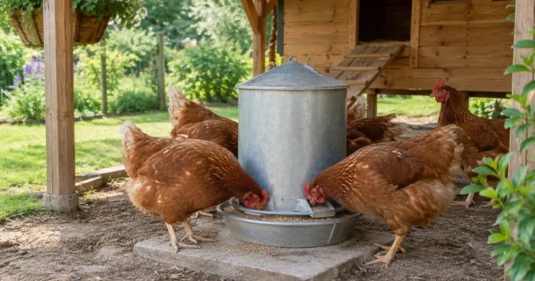 Mangeoire poule : anti-nuisibles, anti-gaspillage, laquelle choisir ?