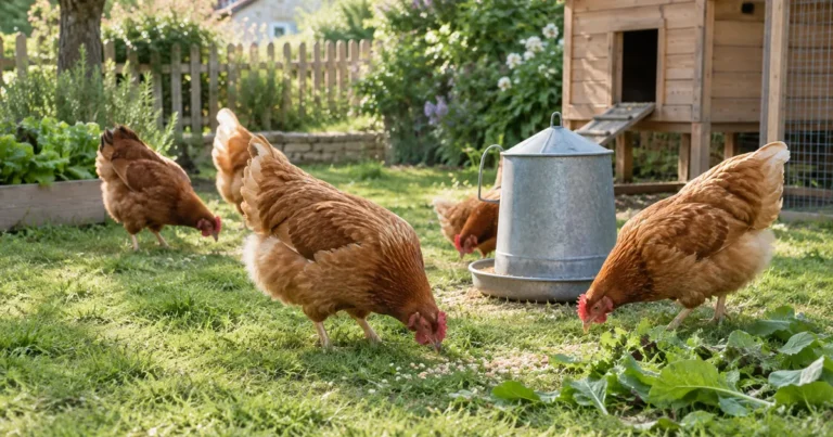 Que mange une poule ? L’alimentation complète des poules pondeuses
